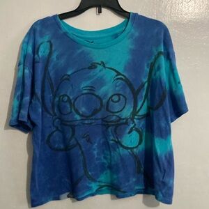 Cropped stitch tee size  size medium